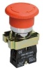 Кнопка грибковая IEK LAY5-BS542, с фиксацией, 1NC, красная, IP40 — фото, характеристики