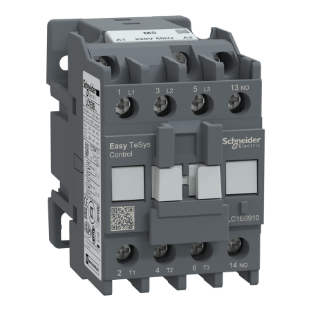 Контактор Schneider Easy TeSys, 3P, 18 А, 7.5 кВт, AC3, 1NO, катушка 230 В AC — фото, характеристики