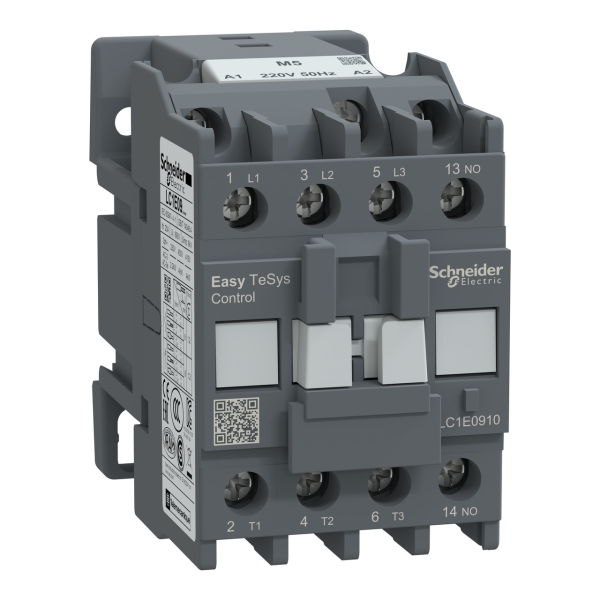 Контактор Schneider Easy TeSys, 3P, 18 А, 7.5 кВт, AC3, 1NO, катушка 230 В AC — фото, характеристики