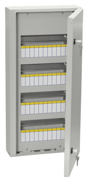 Корпус металлический IEK TITAN3 ЩРн-48, 670х330х120 мм, IP54