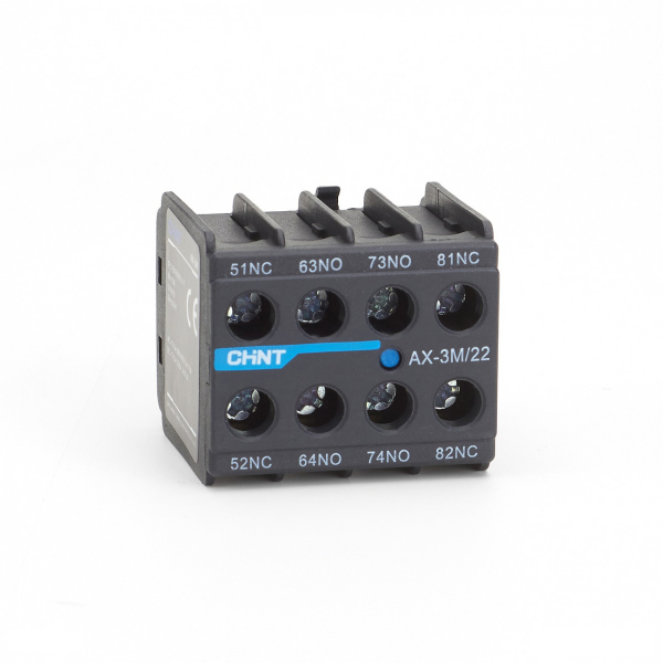 Приставка контактная CHINT AX-3M/22, 2NO+2NC, NXC 06M-12M — фото, характеристики