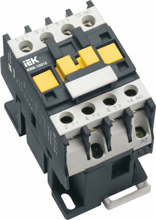 Контактор IEK КМИ-10910, 3Р, 9 А, 4 кВт, катушка 110 В AC, 1NO — фото, характеристики