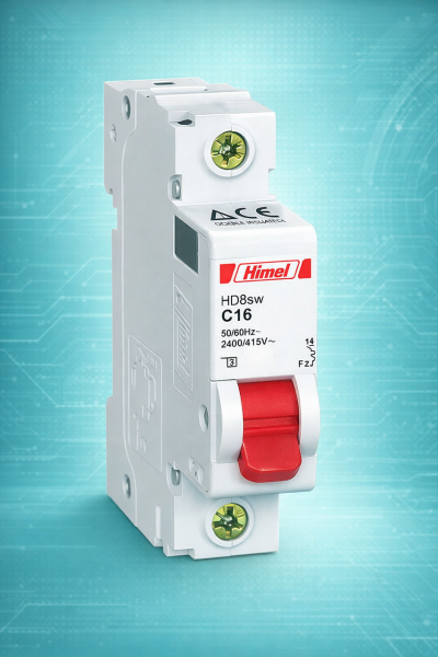 Автоматический выключатель HDB3w-L 1Р 63А 4.5кА C Himel