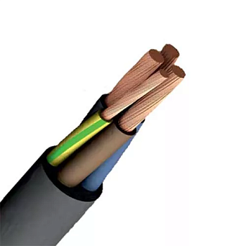 Кабель силовой гибкий КГтп, 5х4 мм², 0.66 кВ, ГОСТ, Harmony Cable