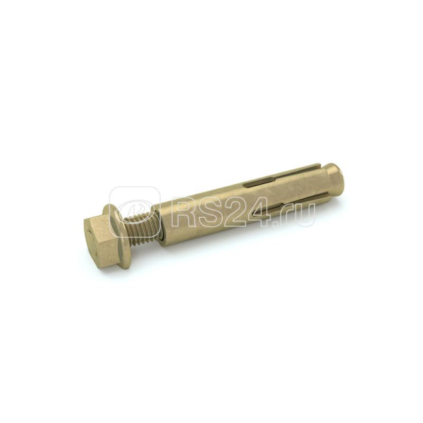 Болт анкерный с гайкой IEK, М10, 12х60 мм, ANBG12-60, сталь КМ