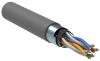 Витая пара ITK F/UTP, Cat.6, 4х2х23 AWG, solid, PVC, 305 м, серый